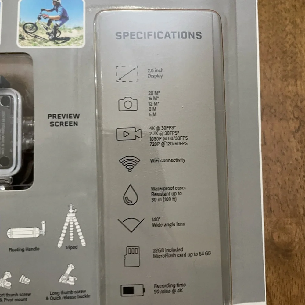 ExploreOne 4K WIFI Action Camera